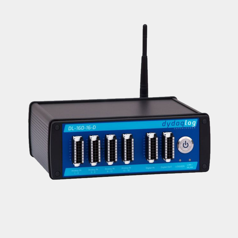 Datenlogger mit 16 Kanälen und 24 Bit Auflösung